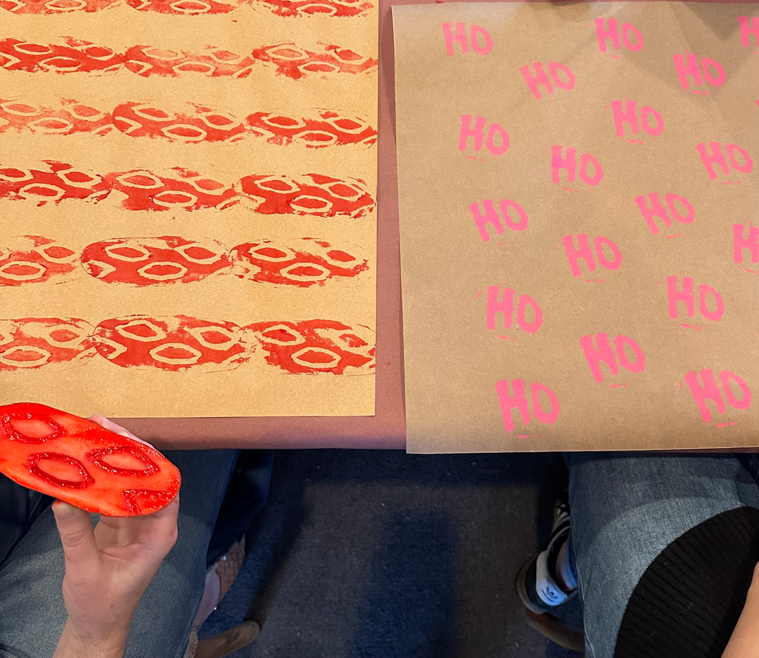 Wrapping Paper Printmaking with Janis Stemmerman | November 17, 2024