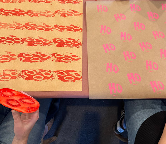 Wrapping Paper Printmaking with Janis Stemmerman | November 17, 2024