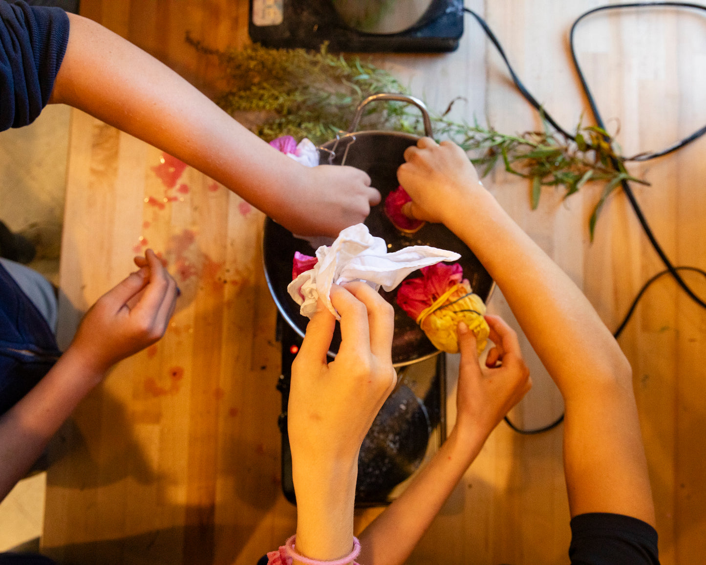 Natural Dye Napkins | Sunday June 22, 2025 from 1-3pm at Troutbeck