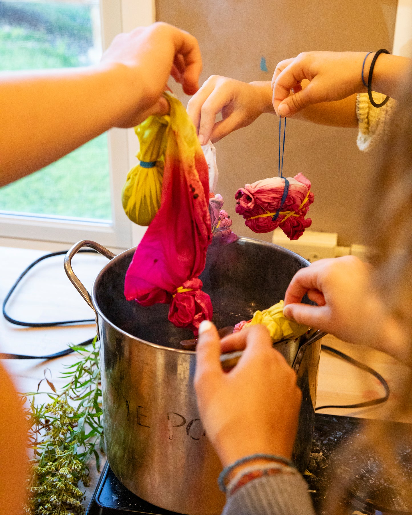 Natural Dye Napkins | Sunday June 22, 2025 from 1-3pm at Troutbeck