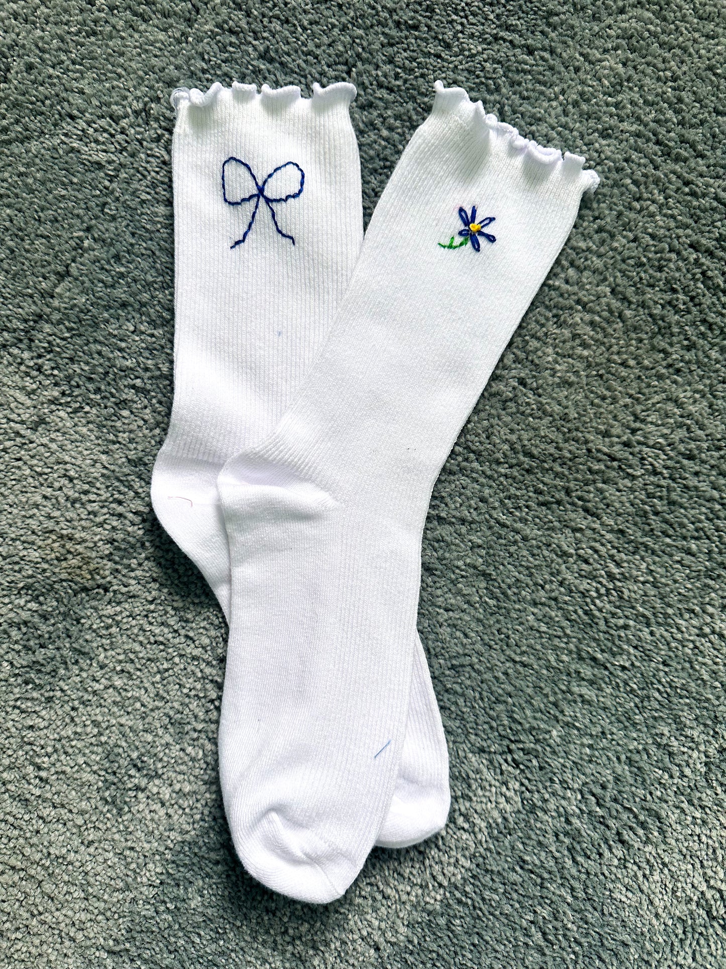 Embroidered Socks | April 12, 2026 from 1-3:30pm at Troutbeck