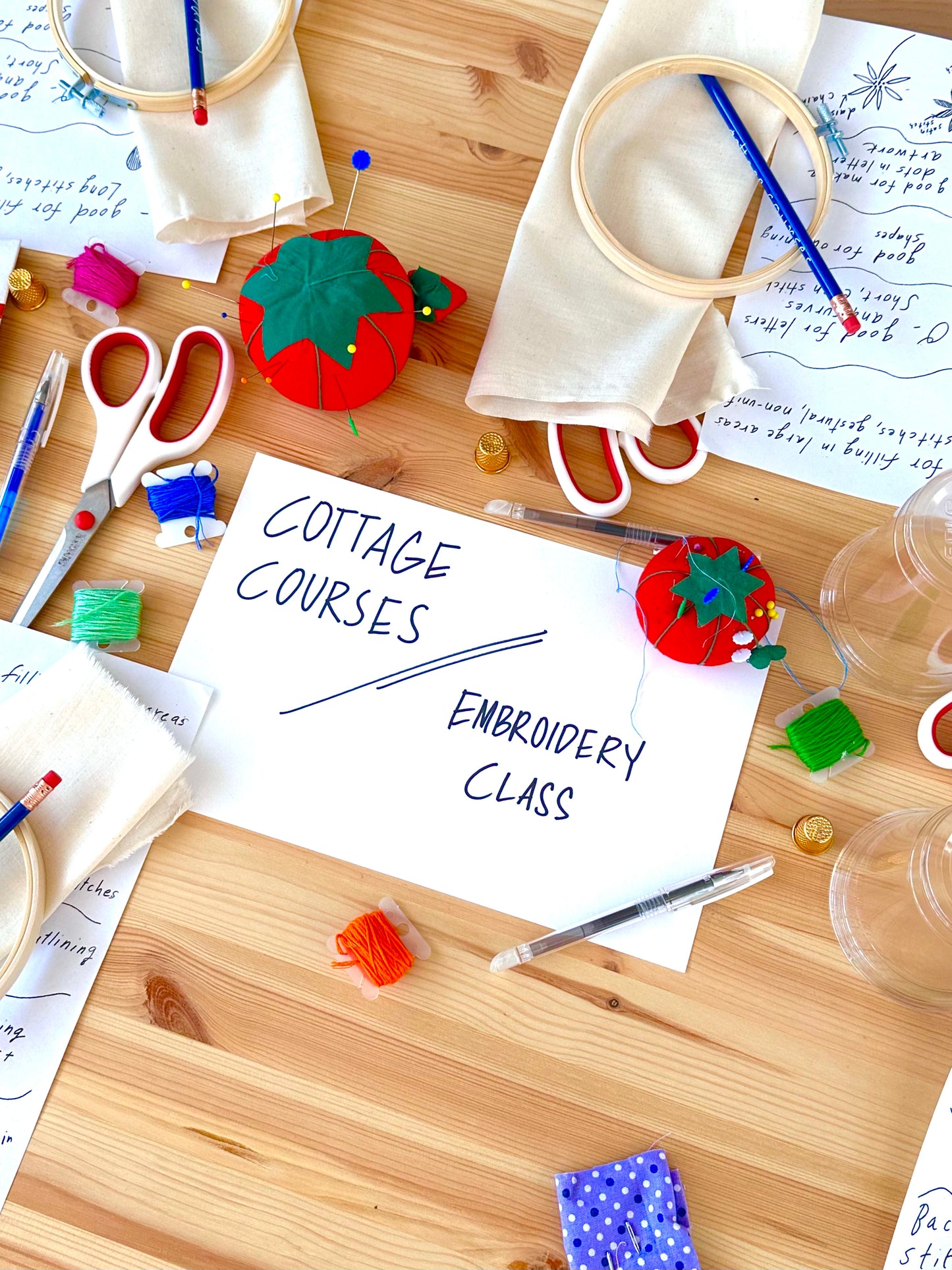 Indoor Recess: Embroidered Socks | Saturday, May 9, 2026 from 1-2:30pm at Troutbeck