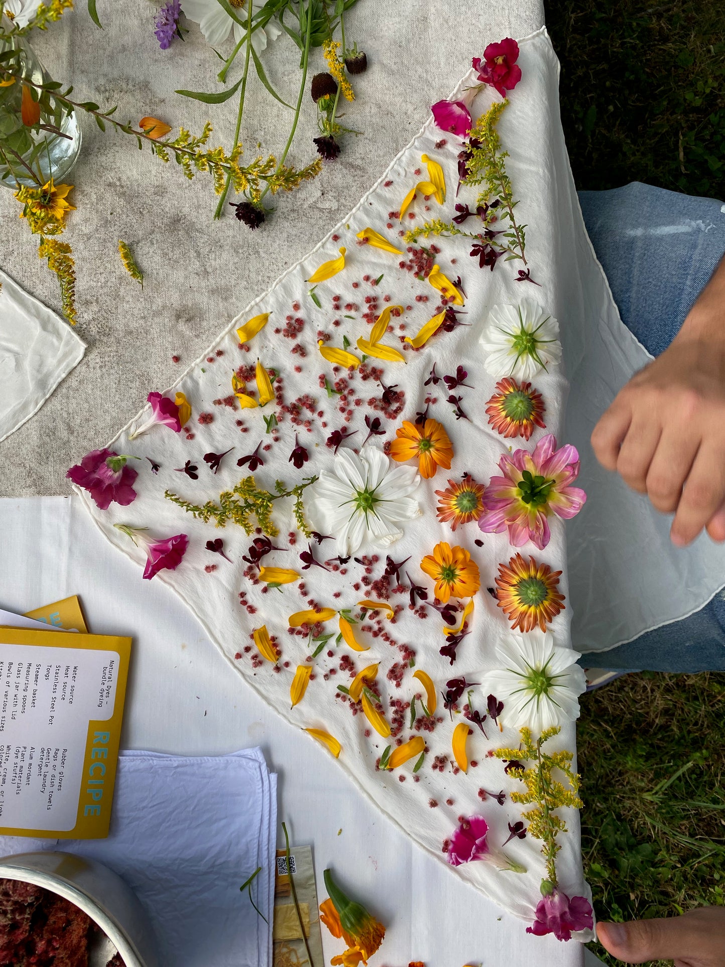 Bundle Dyeing at Maitri Farm with Jamie Lyn Kara | Saturday Sept 6, 2025 2-4:30pm