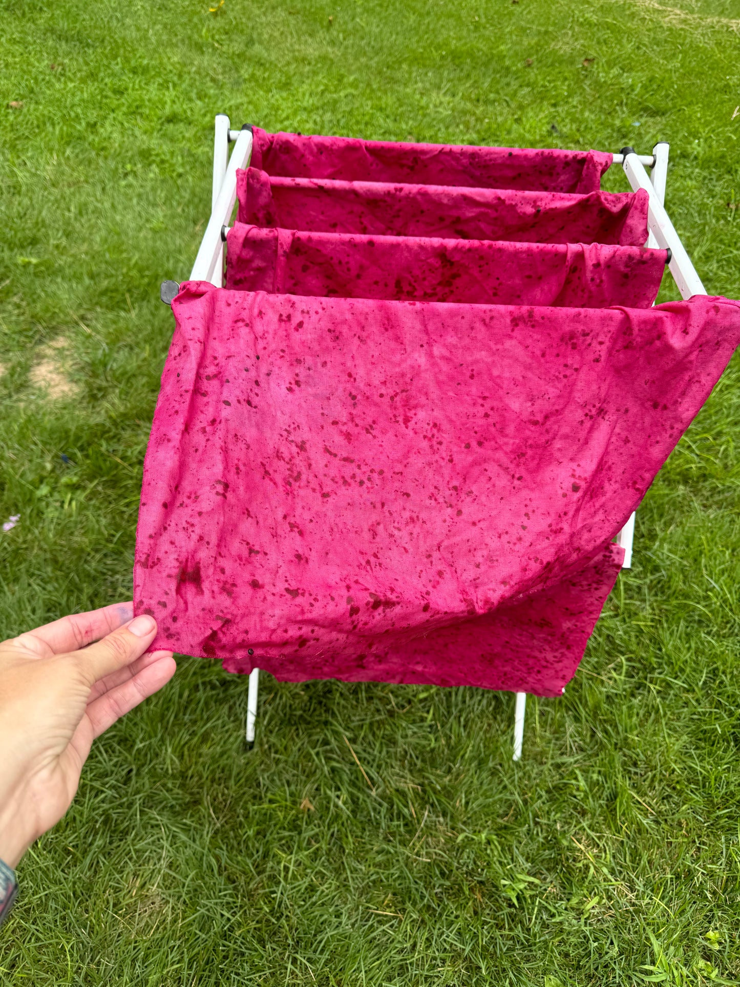 Natural Dye Napkins | Sunday June 22, 2025 from 1-3pm at Troutbeck