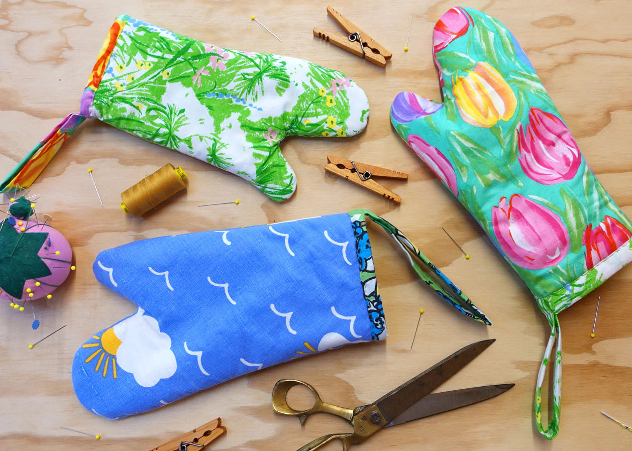 Upcycled Oven Mitt Workshop with Natalie Baxter, April 15, 2023