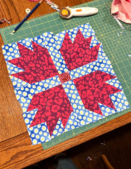 Bear Paw Pattern Quilt Workshop