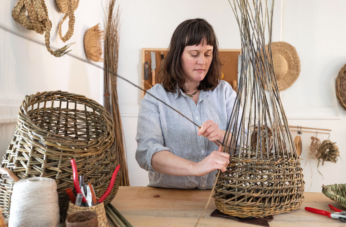 Willow Basketmaking with Renee Baumann | August 14 & 15, 2026 from 10am-4pm in Wassaic, NY