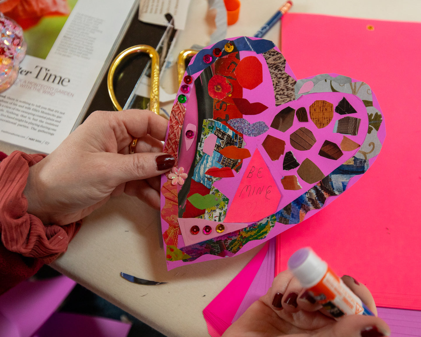 Indoor Recess: Mixed Media Valentines | Saturday Feb 14, 2026 from 1-3pm at Troutbeck