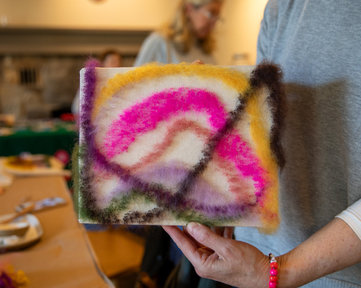 Needle Felting | Sunday, February 28, 2027 from 1-3:30pm at Troutbeck