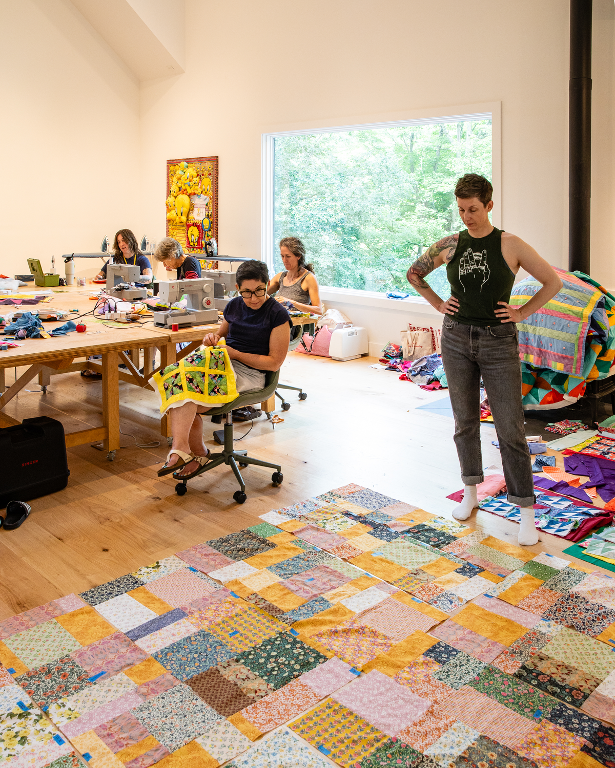 Quilt Camp Weekend | January 16-18, 2027 in Wassaic, NY