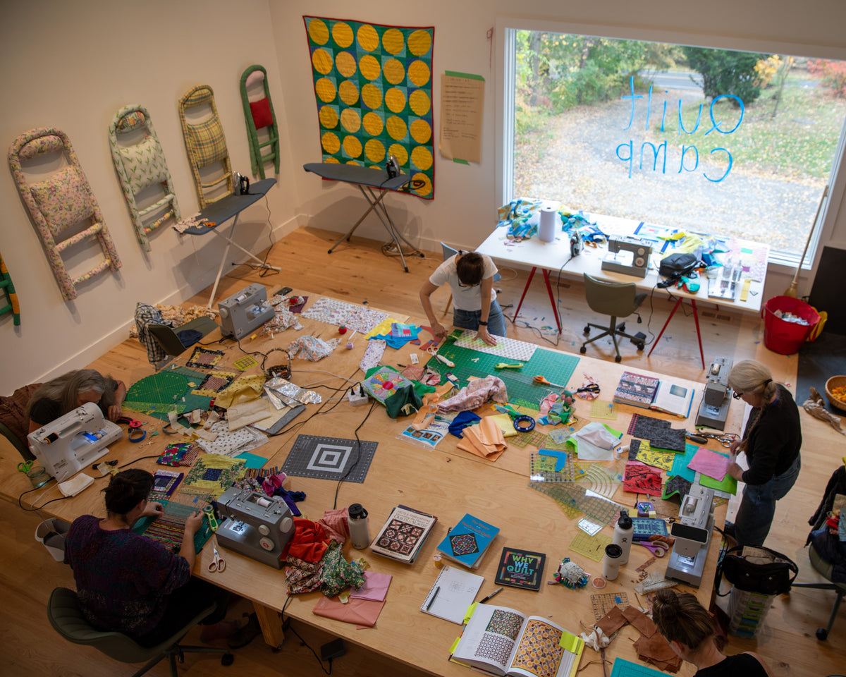 Quilt Camp - Session 1 | July 12 - 17, 2027 from 10am-4pm in Wassaic, NY
