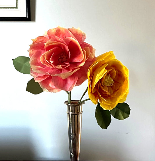 Paper Flowers with Ellen Hubbard at Vitsky Bakery | Sat Feb 8, 2025 from 1-3:30pm