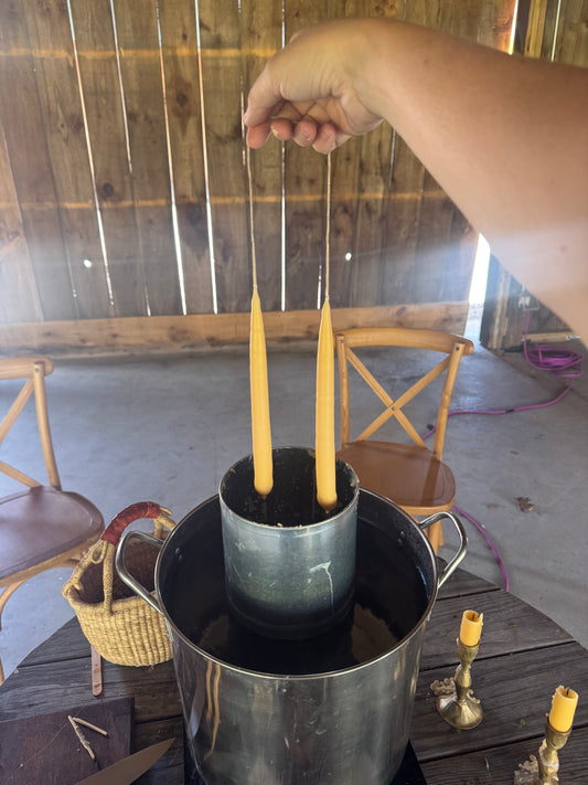 Beeswax Candle Dipping | Sunday, November 15, 2026, 1-2:30pm at Troutbeck