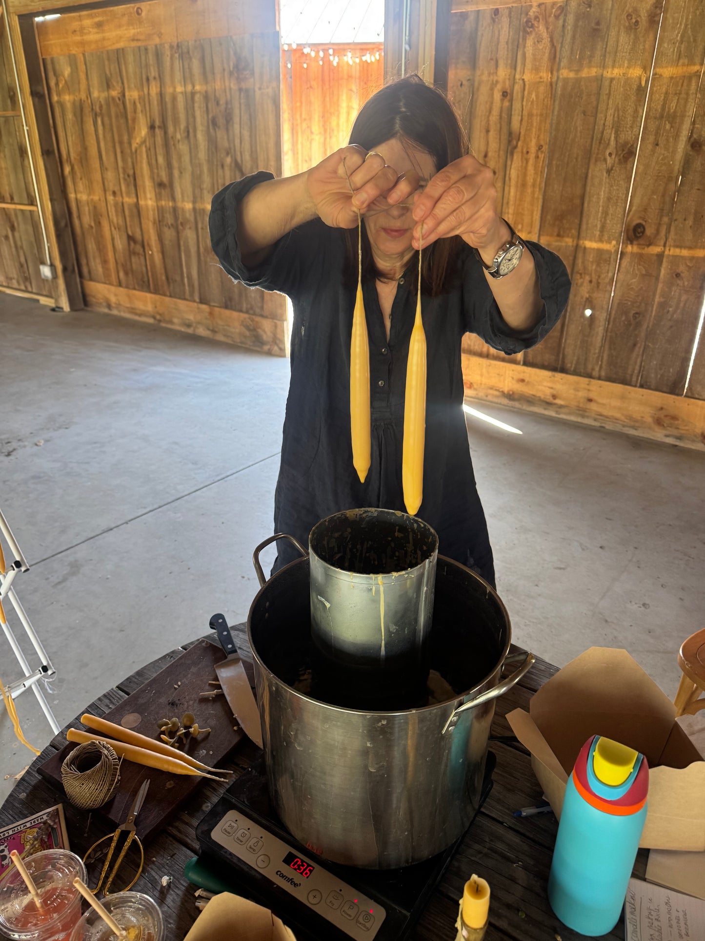 Beeswax Candle Dipping | Sunday, November 15, 2026, 1-2:30pm at Troutbeck