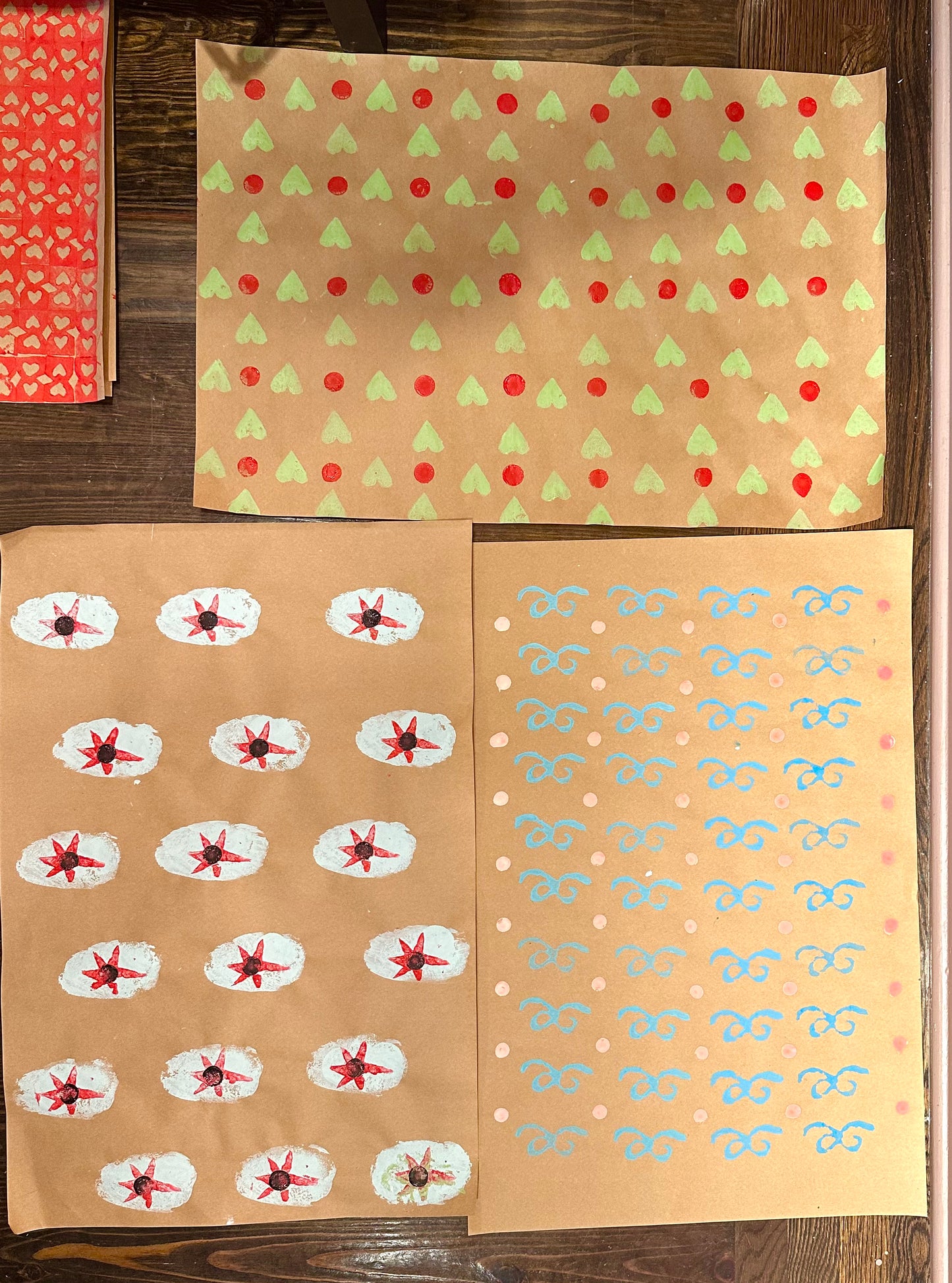 Wrapping Paper Printmaking with Janis Stemmerman | Sunday November 17, 1-4pm at Troutbeck