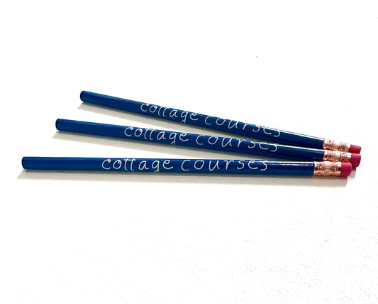 3 Cottage Courses pencils